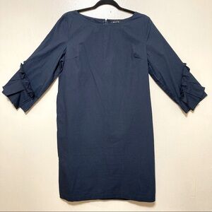 BLVD paper bag shift dress size Large